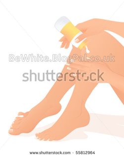 Bleaching arm cream for Somali woman