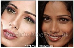 Brightening skin for Nigerian people