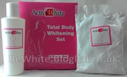 Body skin whitening for Africans