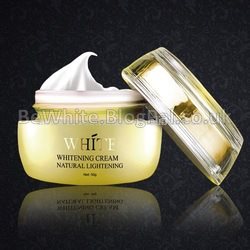 Whitening bleaching cream for neck