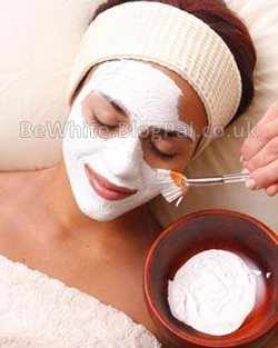 Bleaching skin products for dark skin