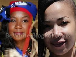 Lighten skin tone for South African women