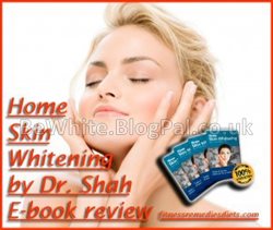 Facial whitening for South African women