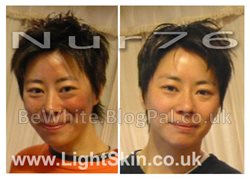 Natural skin whitener for dark skin