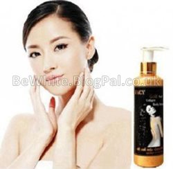 Bleaching face cream for Asian