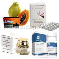 Whitening black skin cream for Black Africans women
