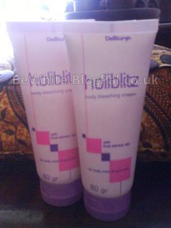 Lightening face cream for black skin