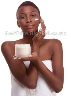 Scar lightening cream for Congo woman