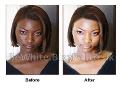 Face whitening for Thai people