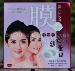Whitening face for South African women