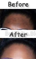 Bleaching face cream for Black woman
