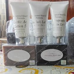 Lightening skin for Africans woman