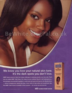 Skin brightening for black skin