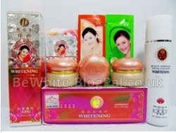Body whitening cream for Asian woman