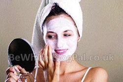 Skin bleach products for Uganda woman