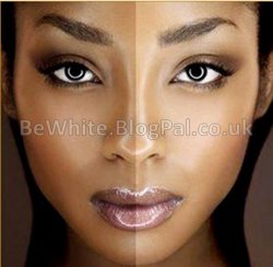 Whiten face for Black men