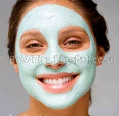 Skin whitening bleach for Congo woman