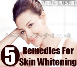Skin whitening facial for Zambian